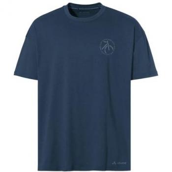 Vaude Cyclist Dark Sea T-Shirt – L Size, Male