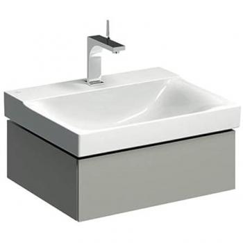 Kermag Mueble Bajo Lavabo Xeno² 580×220×462 mm, Cajón Único – Acabado Greige Mate