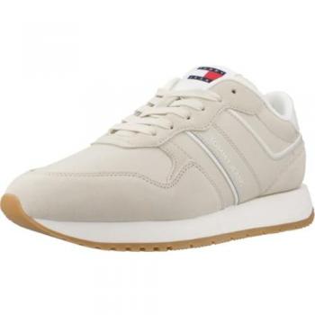 Plateausneaker TOMMY JEANS TJW EVA RETRO RUNNER Gr. 36, beige, Damen