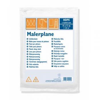 Abdeckplane hdpe 2x50m 100m² Rollenware für Innen und Außen sehr guter Schutz