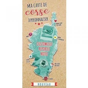 Ma carte de corse a personnaliser