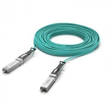 Ubiquiti UniFi 10Gbps Active Optical Cable SFP+ Aqua 30m