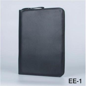 Large Capacity Fountain Pen Pouch Black PU Leather 48 Slots
