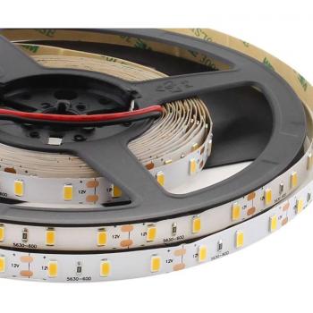Tira LED SMD5630 12V 5m Blanco Cálido