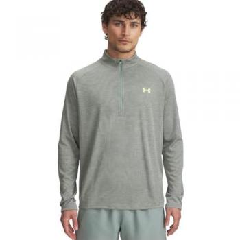 Under Armour 2.0 Half‑Zip Hydro Green – Small