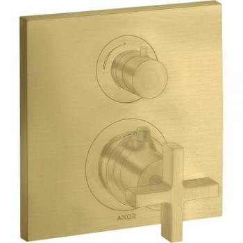 Termostato Hansgrohe Axor Citterio en Brushed Brass