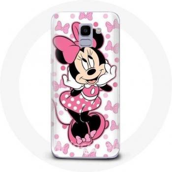 Minnie Mouse Pink Cartoon Case for Samsung Galaxy A8 2018