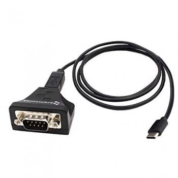 Brainboxes US-735 USB-C to RS232 Gender Changer Adapter