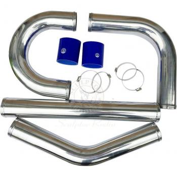 Aluminium Intercooler Rohr 3 Zoll/76mm Gerade/90 Grad/45 Grad/180 Grad 2mm Dicke