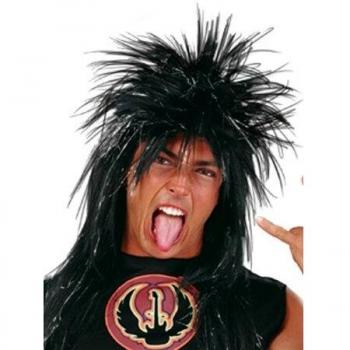 Peluca Punk negra