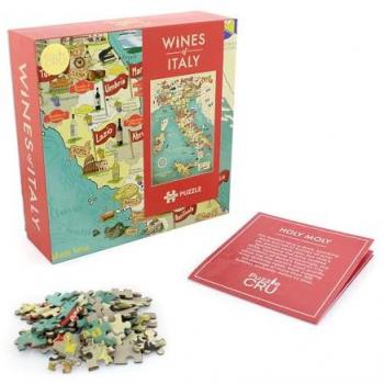 Ginger Fox Puzzle Cru Wines of Italy 1000 Piece