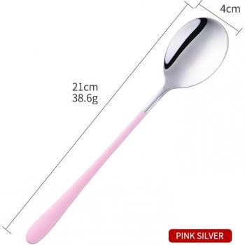 Korean Gold Stainless Steel Soup Spoon