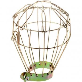 Vintage Iron Wire Bulb Cage