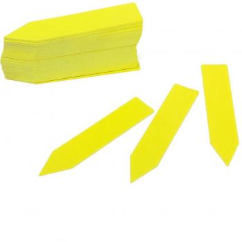 100pcs Reusable Waterproof 4-Inch Plastic Garden Plant Labels