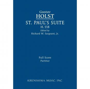 St. Paul's Suite, H.118: Full score