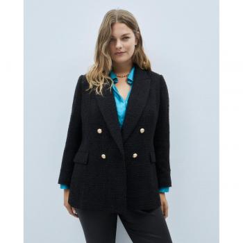 Couchel Blazer de tweed cruzado