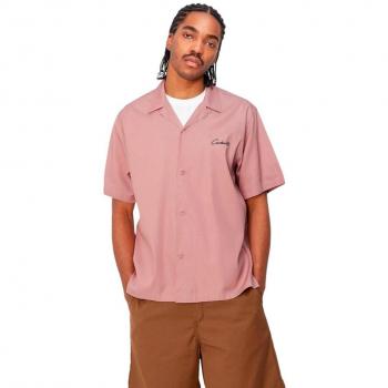 Camiseta Carhartt WIP Delray Rosa para Hombre
