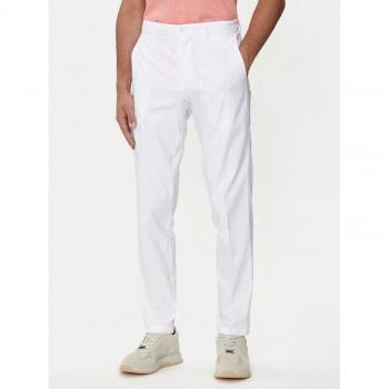 Pantalone Chino Boss Phoenix 50495488 Bianco Regular Fit