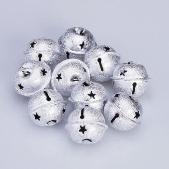 Lote de 10 Campanas Jingle de 30mm - Adorno para Árbol de Navidad
