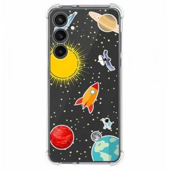 Funda Silicona Antigolpes Samsung Galaxy S23 FE 5G Diseño Espacial