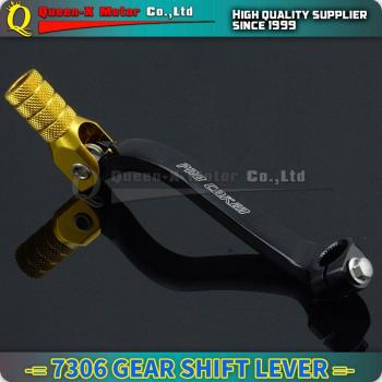 Cambio de engranaje CNC 7306 amarillo para motocicletas RMZ 450