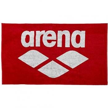 Arena Pool Soft Towel Red/White One Size