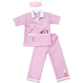 Traje de Veterinaria Infantil Carnaval y Halloween