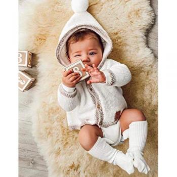 Hollert Waschbares Ökologisches Babylammfell aus Echtem Merino Schaffell (Größe 90-100)