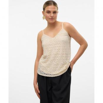 Vero Moda Top Senza Maniche Maya Collo a V Birch L