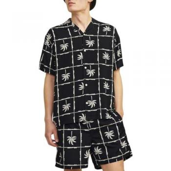 Camisa Jack&Jones para hombre en color negro de corte relajado