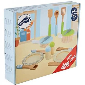 Small Foot Wooden Cookware Playset