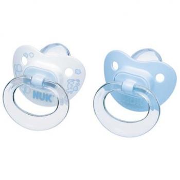 Chupeta de silicone Nuk Baby Blue sem anel