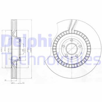 Amortiguador V20555413 de Delphi