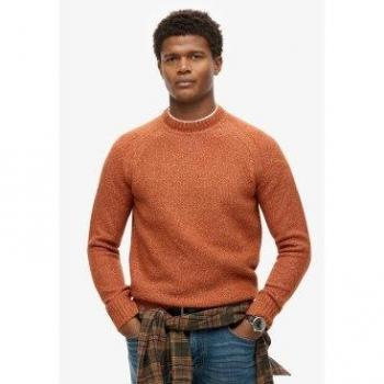 Maglione Chunky Raglan Superdry Arancione XL