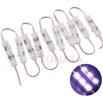 Ensemble de 3 Modules LED Samsung SMD 5630 - Étanche IP68 - DC12V - 4 Variations de Couleur