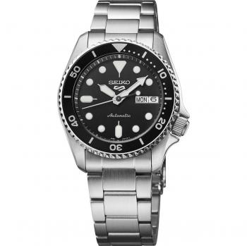 Reloj Seiko Hombre SRPK29K1: automático, 38 mm, negro