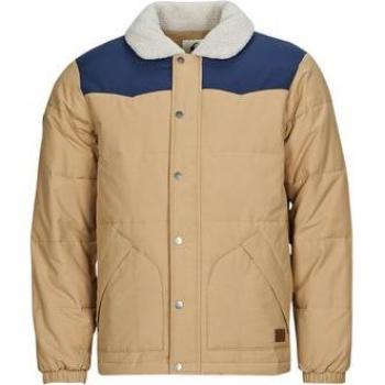 Quiksilver Men's Brown Down Jacket The Puffer Regular Fit