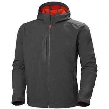 Giacca Softshell Kensington Grigia Taglia XL con Cappuccio