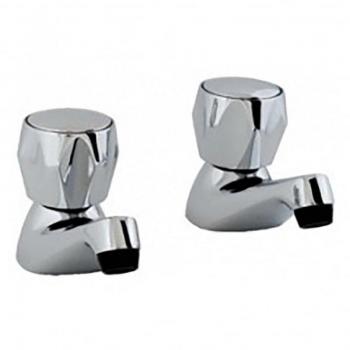 Buyaparcel Pro Tap Classic Basin Pillar Taps 298610CP Chrome Plated