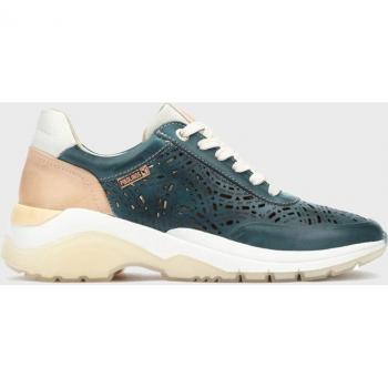 Pikolinos - Zapatillas de piel de mujer con plantilla extraíble y acolchada Memory Foam