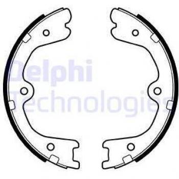 Delphi Parking Brake Shoe Kit LS2037