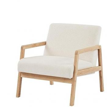Fauteuil Tissu Bouclette BONIFACIO