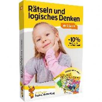 Rätselblock-Paket: Rätseln und logisches Denken! ab 5 Jahre: Kunterbunte Rätsel für Kindergarten und Vorschule - Labyrinthe, Fehler finden, Sudokus, Konzentration fördern, logisches Denken