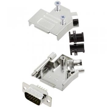 D-SUB 15-Pin Solder Bucket Pin Strip
