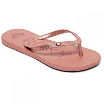 Roxy Sandales Paillettes Filles Or Rose 30 EU