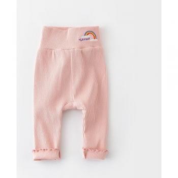 Pantalon taille haute brodé pour petite princesse – Collection 2022