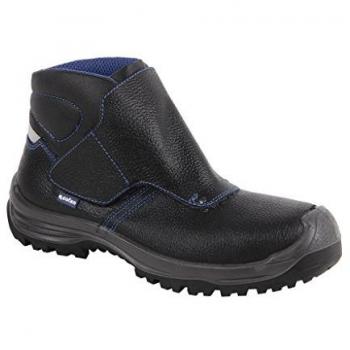 Bota piel negra S3 con cierre velcro modelo Urian T42