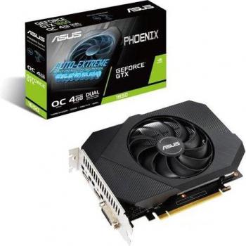 GeForce GTX 1650 4 GB ASUS – 1x DVI‑D, 1x DisplayPort, 1x HDMI
