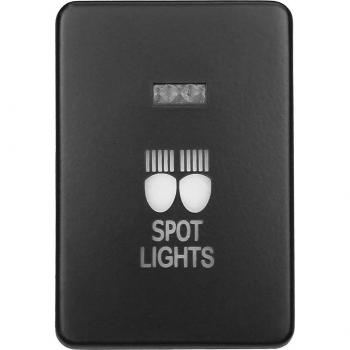 Bouton Poussoir Anti-Brouillard Barre Feu 12V