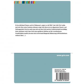 Ein Blick in die   Philosophie des Geldes von Georg Simmel. Psychologische Prozesse in der Geldwirtschaft: Gier, Geiz und Verschwendung und Überlegungen zu möglichen Unterformen